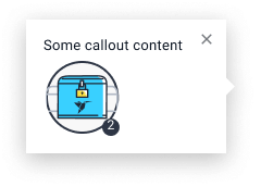 Callout size default