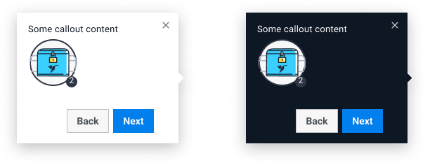 Callout sticky