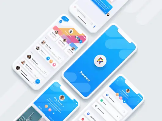 Shopfront service card media