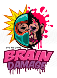 T-Shirt Design: Brain Damaged