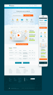 Freelancer homepage design 3