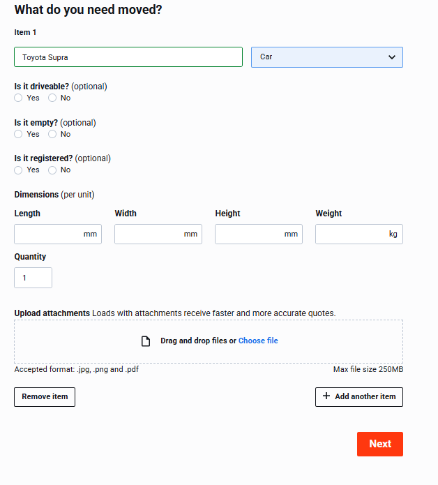 Posting a load final steps