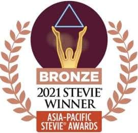 Logo da APAC Stevie 2021