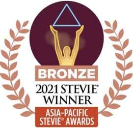 Logo de APAC Stevie 2021