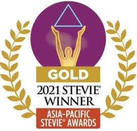 Logo da APAC Stevie 2021