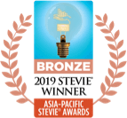 Logo bronzové ceny Stevie 2019