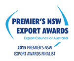 Prêmios de Exportação Logo Premier's NSW