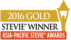 Логотип переможця премії "Gold Stevie" 2016