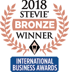 Logo bronzové ceny Stevie 2018