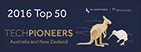 Logo for Top 50 Tech Pionerer 2016