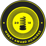 Honouree - 22nd Annual Webby Awards 2018