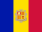 Flagge von ANDORRA