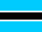 Bandeira do(a) BOTSWANA
