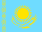 Флаг KAZAKHSTAN