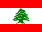 Flagge von LEBANON