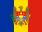 Flag of MOLDOVA, REPUBLIC OF