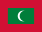 Bandera de MALDIVES