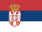 Flaga SERBIA