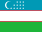 Bandera de UZBEKISTAN