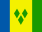 Flagge von SAINT VINCENT AND THE GRENADINES